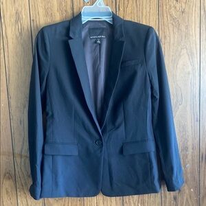 Banana Republic Black Blazer Tailored Professional Fit
